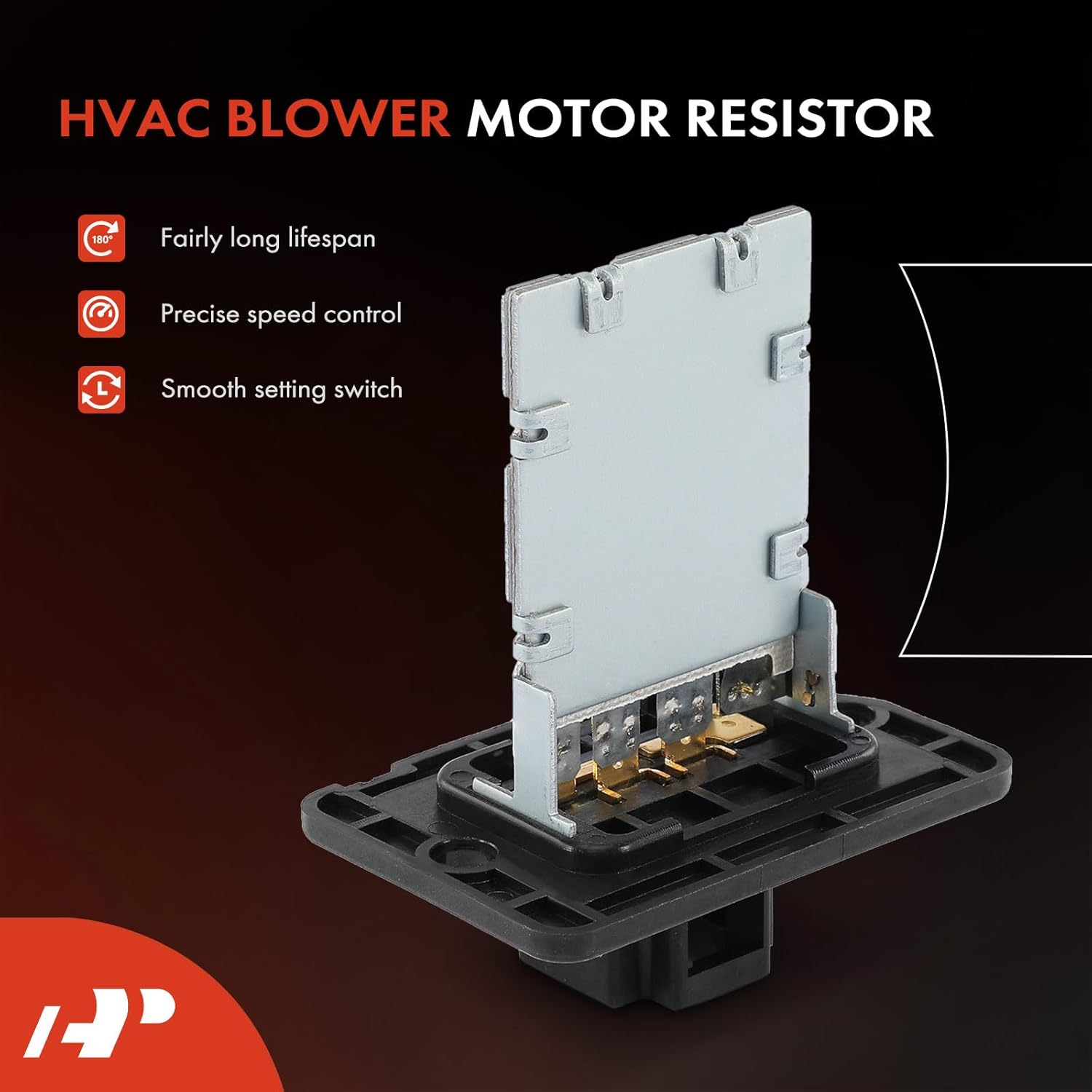 A-Premium HVAC Heater Blower Motor and Resistor Assembly Compatible with Hyundai & Kia Vehicles - Sonata 2011-2014, Optima 2011 - Front, Replace# 971133S000, 2-PC Set
