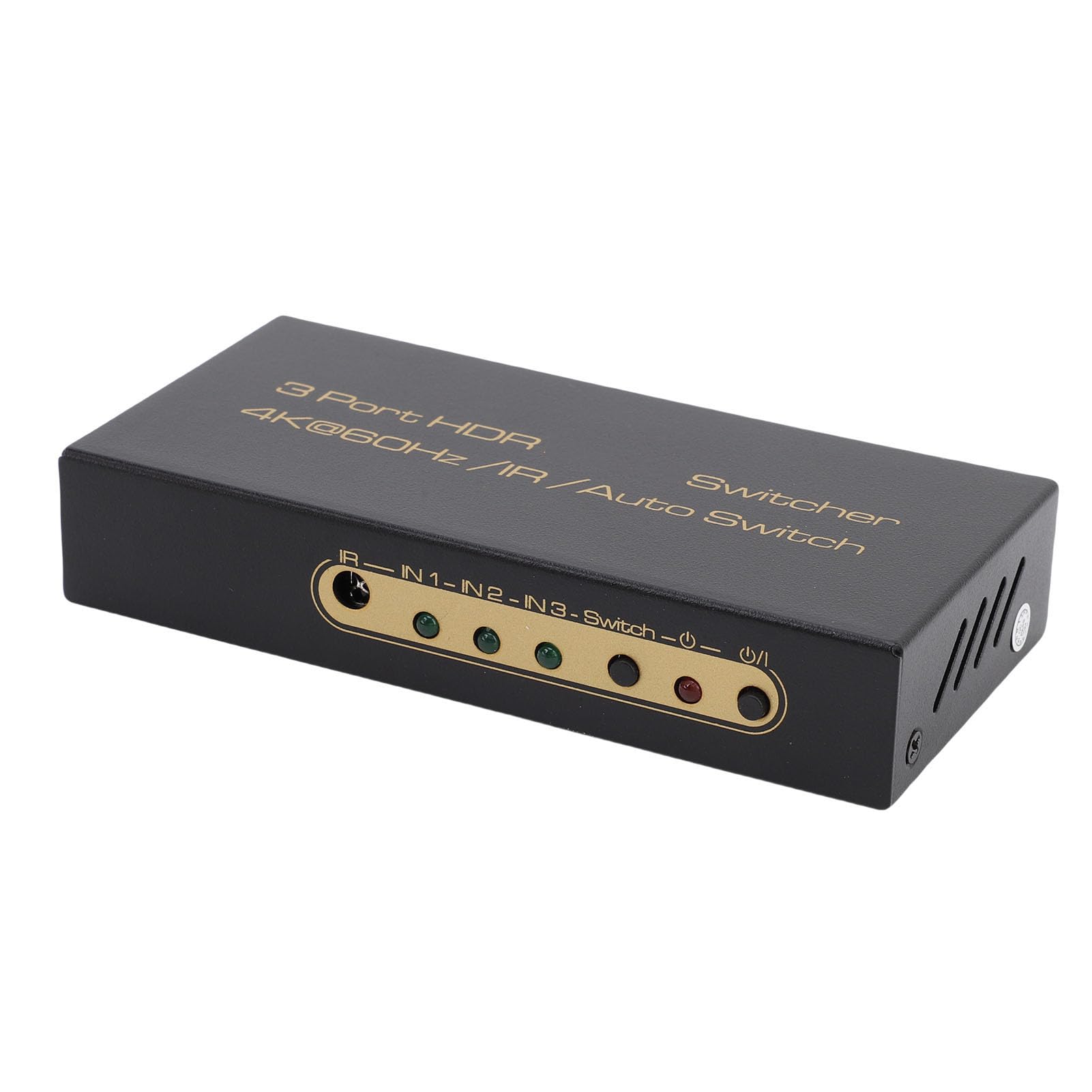 Luocute i HD M I, 3 w 1 Wyjście HD M I 4K 60 Hz z Pilotem na podczerwień, Obsługuje HDCP 2.2 HDR10 3D 2160 P 1080 P, Skrzynki Selektora -wideo dla TV Stick