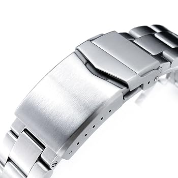 Amazon.co.jp: 20mm メタル時計バンド ステンレス オイスター