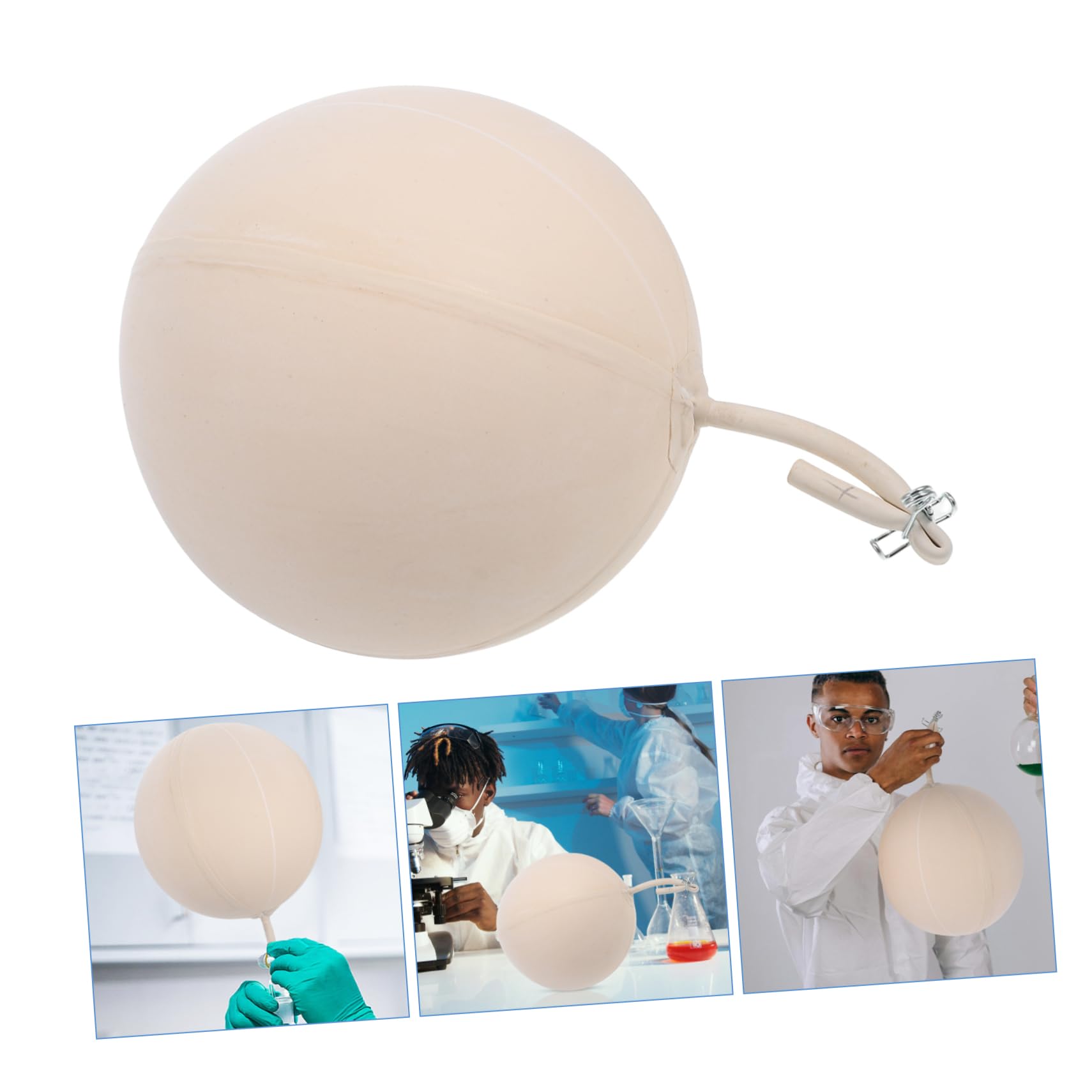 Gummi Gasprobenahmeblase Mittlere Größe 3–5l Labor Gummiballon Mit Stopfen Vielseitiges Gasprobenahmegerät Für Umweltüberwachung Und Industrie