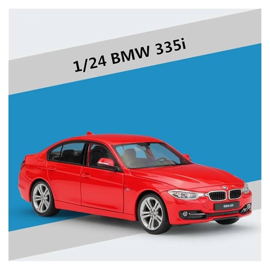 BMW 3 Series 組み立てフィギュア Amazon.com: 1 24 for BMW 3 Series 335i Alloy Car Model