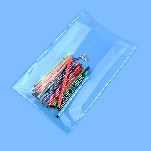 Vista 40 de iMailer - 200 unidades - Bolsas de celofán autosellantes de 8 x 10 pulgadas - Bolsas de polietileno de plástico resellables transparentes