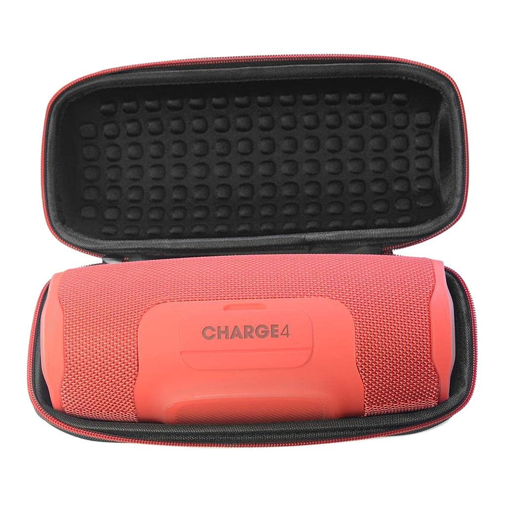 Portable Hard Protective Travel Carrying Storage Bag Case Anti-Shock Cover Pouch with Strap for JBL Charge 4 Wireless Speaker