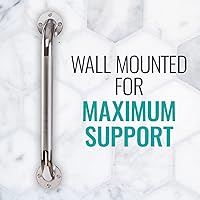 Vista 3 de DMI Barras de agarre texturizadas, barras de agarre para discapacitados para baño, rieles de ducha, barra de agarre para discapacitados y ancianos