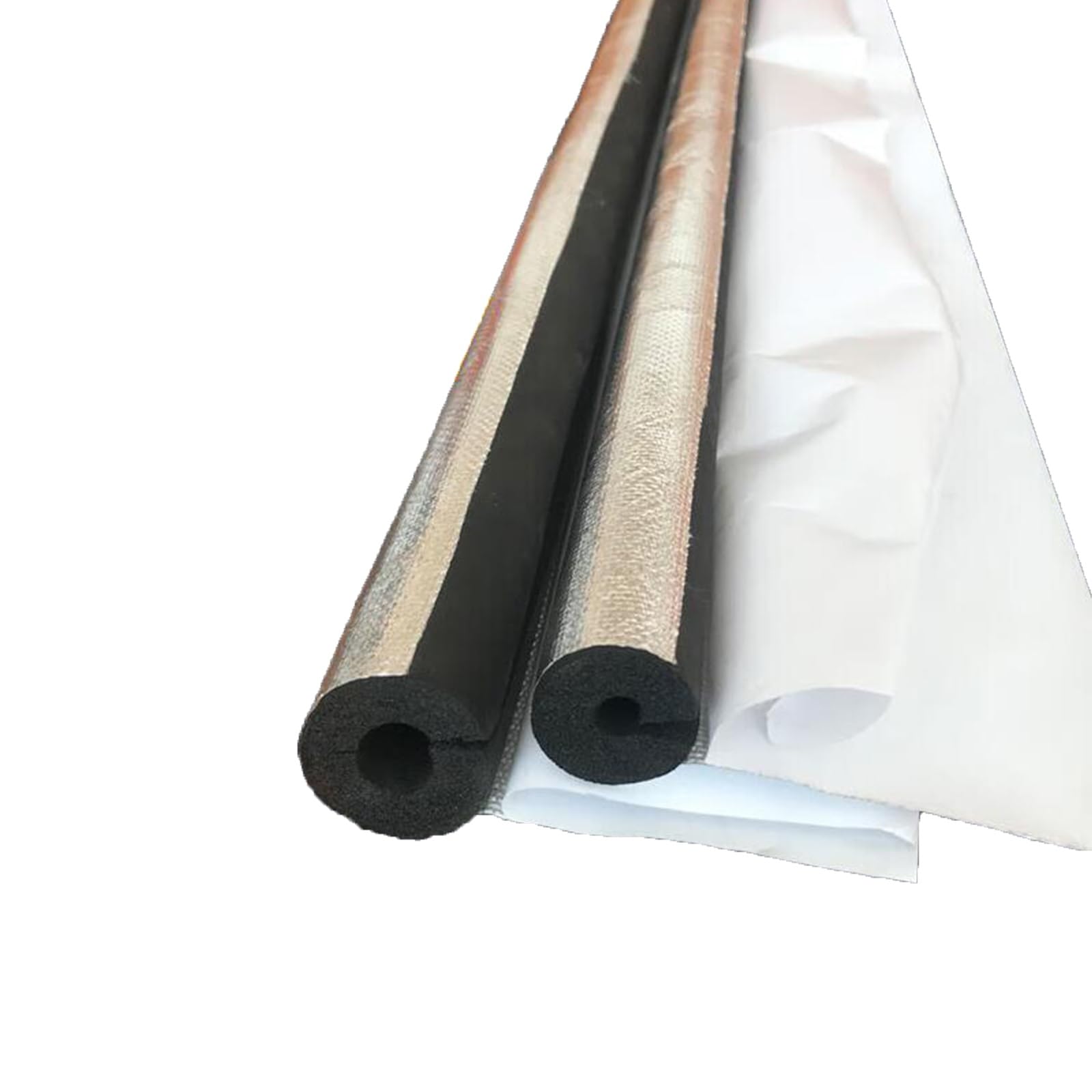 Outdoor Antifreeze Foam Pipe,Insulation Pipe,ID 16mm 22mm 27mm 34mm 43mm 48mm 60mm 76mm 89mm 114mm Tube Covers,For Handle Grip Support,Winter outdoor pipeline insulation,Fitness equipment ( Size : 16m