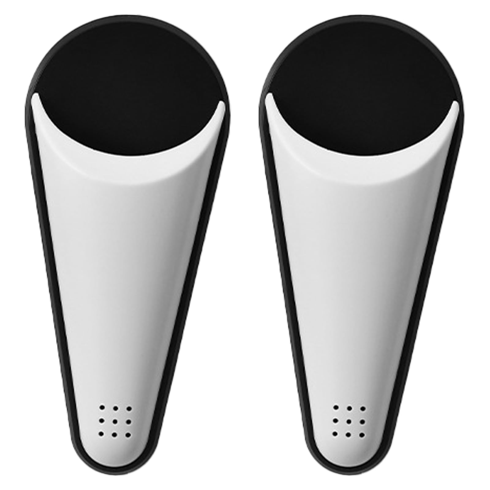 XDHLDULYK 2PCS Magnetic Scissor Holder with Drainage Holes, ABS Plastic Detachable Refrigerator Storage Rack Kitchen Shears Organizer for Cutting Tools Utility Holder for Fridge Compact Durable Design