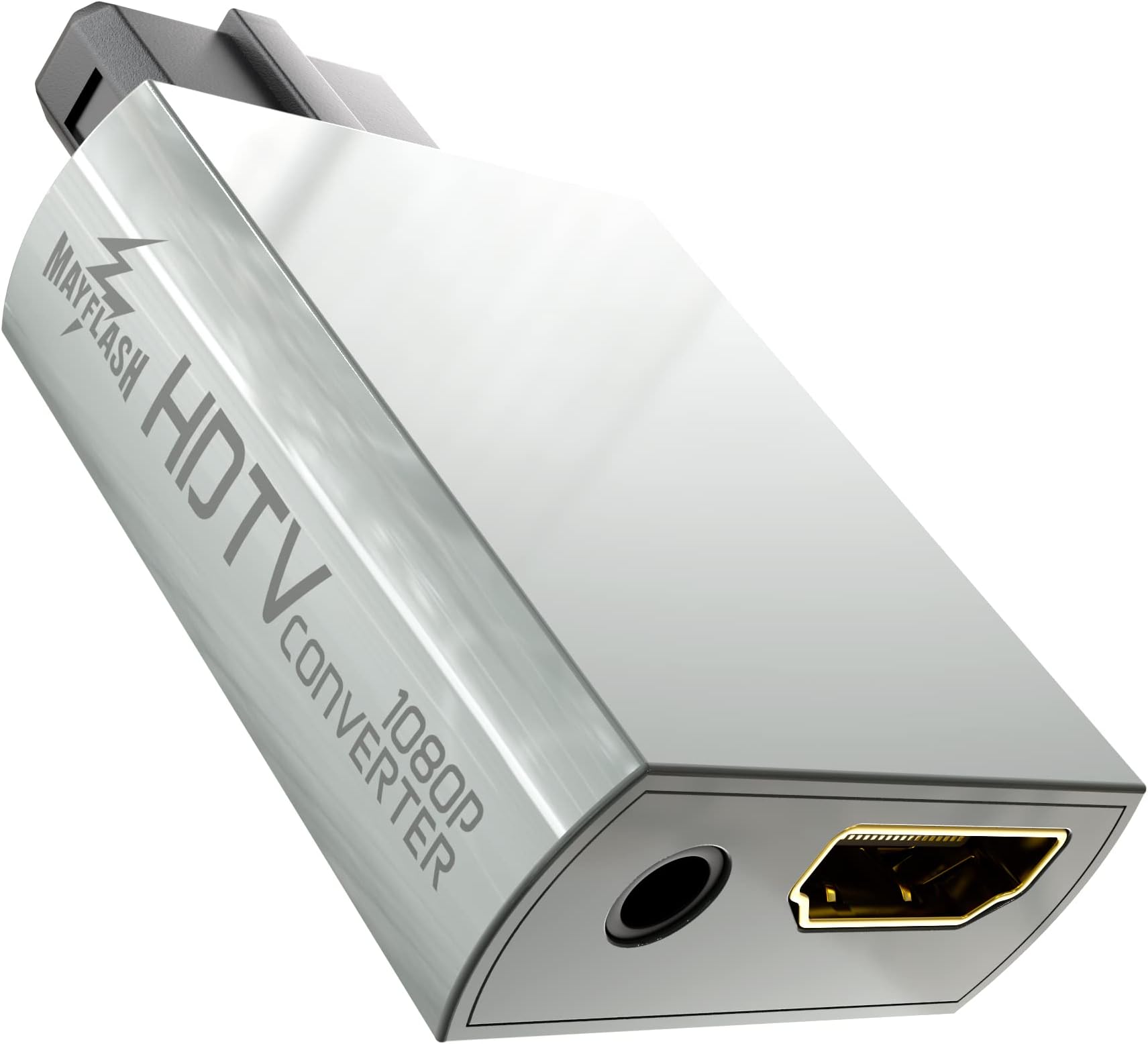 MAYFLASH N64/GC/SNES/SFC to HDMI Converter 1080P for Full HD Device, N64 to HDMI Converter Adapter with 3.5mm Audio Jack & HDMI Output Compatible with N64, GC, SNES, SFC, HDTV, Monitor