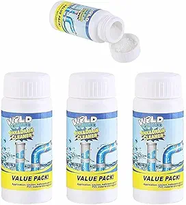 STRAIGHT Wild Tornado Sink & Drain Cleaner Powder Removes Hair Clogs in Pipe and Sink Blockages in Washbasin, Septic Tank, Pipes Instant Toilet Blockage in bathroom and kitchen (pack of 1)