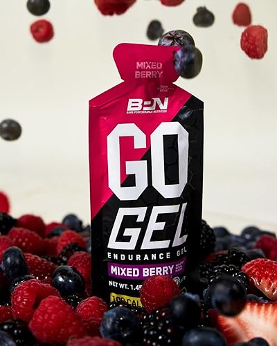 Miniatura 6 de BARE PERFORMANCE NUTRITION, BPN Go Gel Endurance, 0.94 onzas de carbohidratos y 100 calorías por paquete, vegano + gel para correr sin gluten, 10