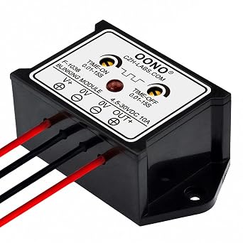 DC 4.5-30V 10Amp Blinking Flasher Module, Normally Open