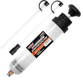 Sponsored Ad - HORUSDY 200cc Fluid Extractor, Oil Extractor/Oil Syringe, Fluid Syringe Pump Manual Suction Vacuum Fuel Car...