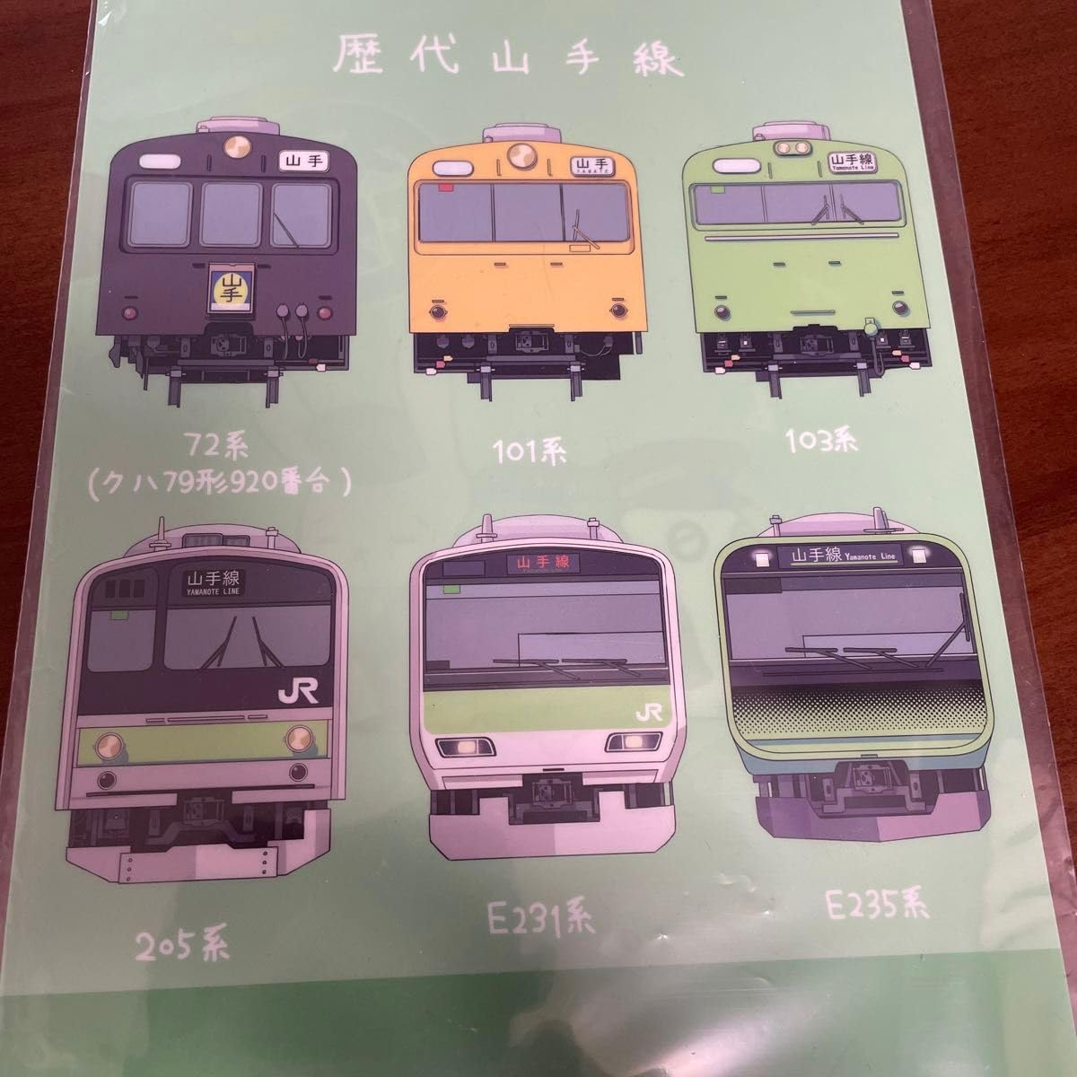 Amazon | JR東日本 山手線 大崎エリア ファイル シール 歴代山手