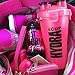 Hydra Cup - 30oz Dual Threat Shaker Bottle, Shaker Cup + Water Bottle, 2 in 1, Leak Proof, Awesome Colors, Save Time & Be Prepared, Ultra Pink