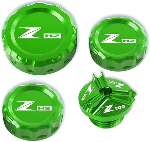 Miniatura 2 de Para KAWASAKI ZH2 Z H2 H2SX accesorios para embrague de freno, tapas de depósito de líquido para tapón de motor, tapa de llenado de aceite