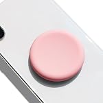 Phone Grip with Expanding Kickstand, Adhesive Grip - Macaroncolors (Pink)