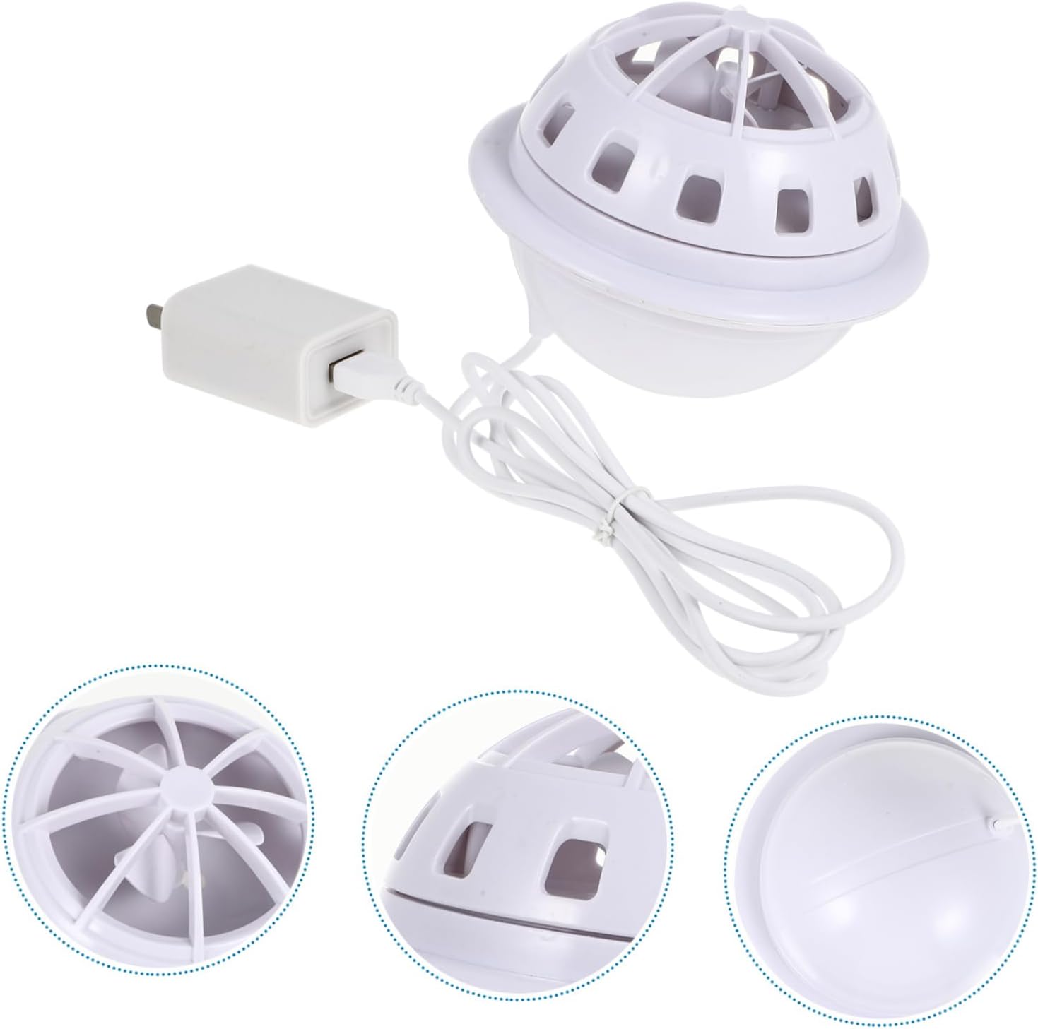 Mini Portable Wave Dishwasher Usb-powered Automatic Cleaner for Kitchen Fruits and Vegetables High Efficiency Easy to Use for Home and Restaurants