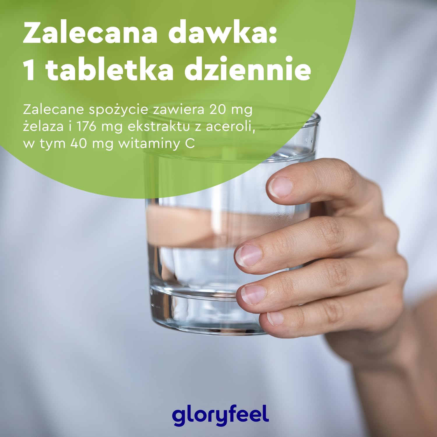 Żelazo z 40mg witaminy C - 240 tabl. - Najwyższej jakości surowce: bisglicynian żelaza + witamina C z ekstraktu z aceroli - Testowane laboratoryjnie bez dodatków, wyprodukowane w Niemczech