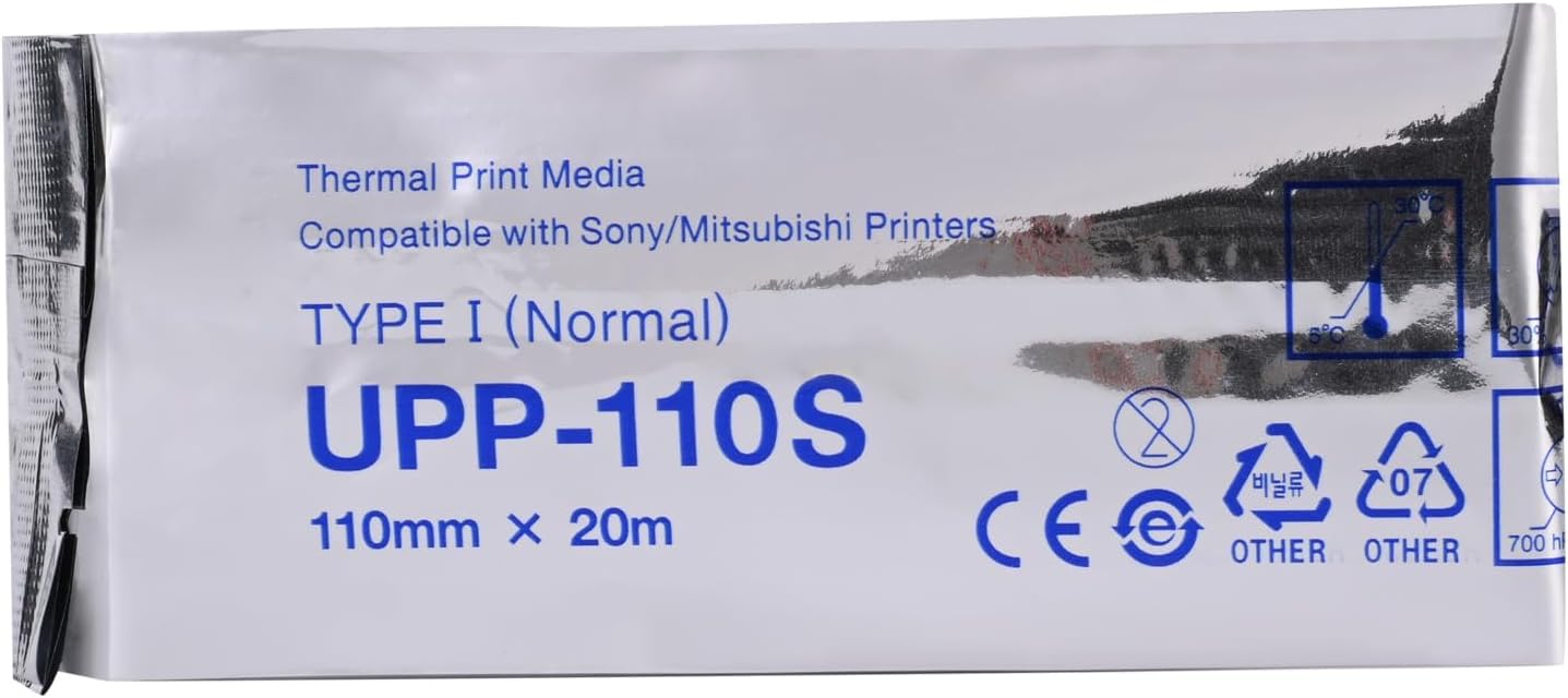Ultrasuoni Carta UPP-110S Ultrasuono Film/Media 10 Rotoli, Tipo I Stampa Termica Film/Media