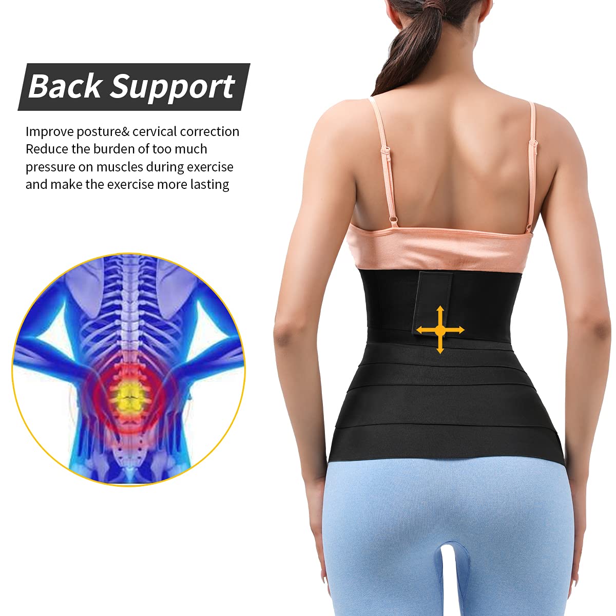 Ceinture Amincissante Gaine Amincissante Ventre Plat Femme Gaine Post Accouchement Ceinture Abdominale Femme