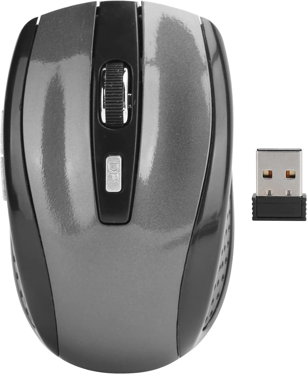 Wireless Mouse, Silent Micro-Motion Design, 250Hz Chip, 2.4G Wireless Technology for Notebook Computer Optical Gaming Accessories