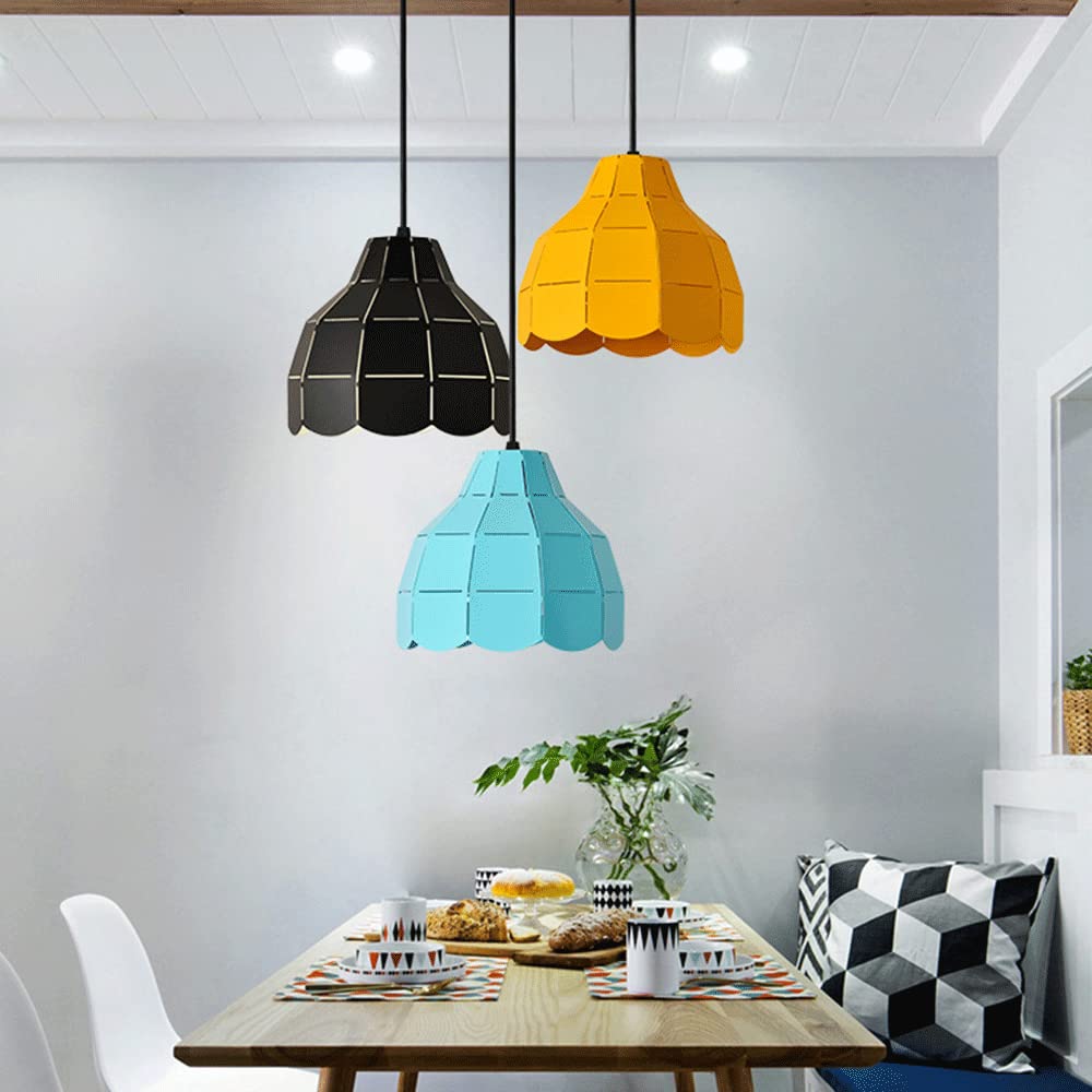 RCIDOS Luces Colgantes Poco Convencionales Lámpara Colgante Elegante Y Creativa Lámpara De Suspensión Industrial Escandinava Accesorio De Iluminación Elegante Europeo para Restaurante Salón Bar