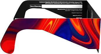 Absolute Eclipse Goo Solar Eclipse Glasses – ISO 12312-2 Tested & CE Certified – EU Manufacturer – 2-PACK Couple Pack – 2026 Eclipse Europe