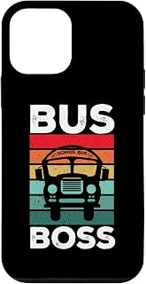 iPhone 12 mini Bus Boss School Bus Driver Student Teacher Transport Case