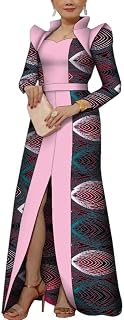African Clothing for Women Long Sleeve Dashiki Maxi Long Dresses Party Wedding Wear Fashion Lady Robe African Dresses