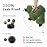 TOOFEEL 1 Gallon Water Bottle,Leakproof,Bpa Free,Dishwasher Safe,128 oz Large Water Jug wiht Handle,Travel & Camping & Sports & Gym Water Bottle For Men and Women - Olive Bottle