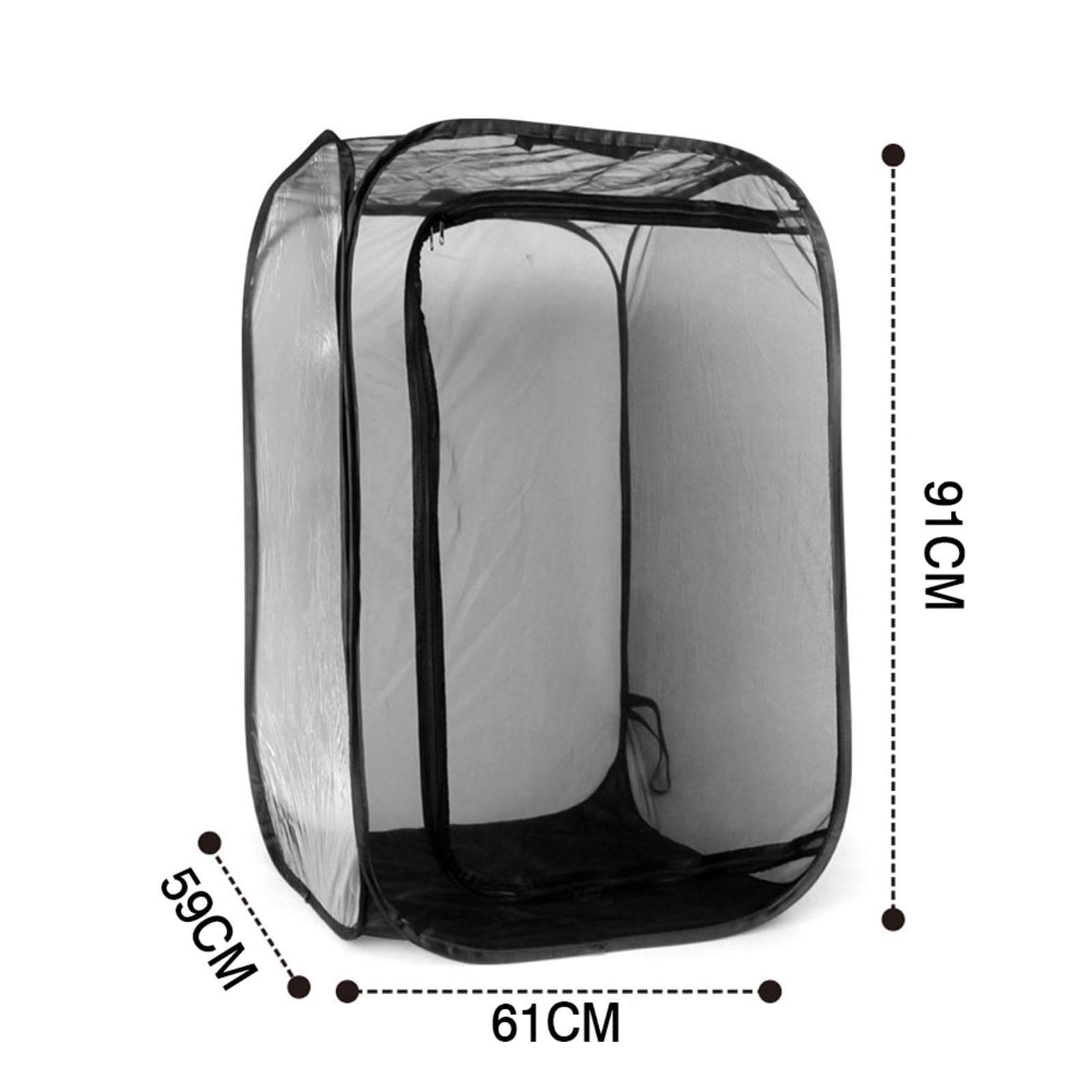 Cage à insectes et papillon - Cage pliable - Portable - Pliable - Terrarium - Filet à papillons pop-up - Cage pour