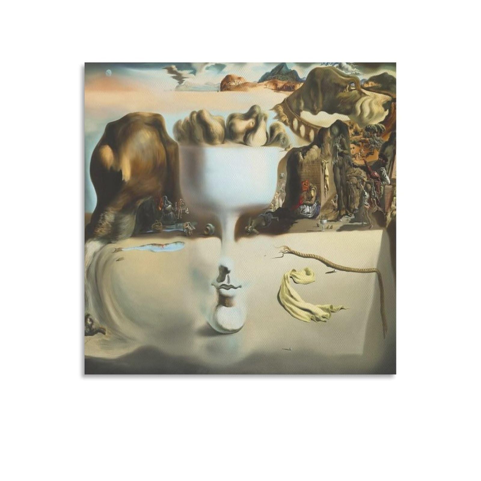 ■サルバドール・ダリ Salvador Dali■『浜辺の夢』■額付絵画 □サルバドール・ダリ Salvador Dali□『浜辺の夢』□額付絵画