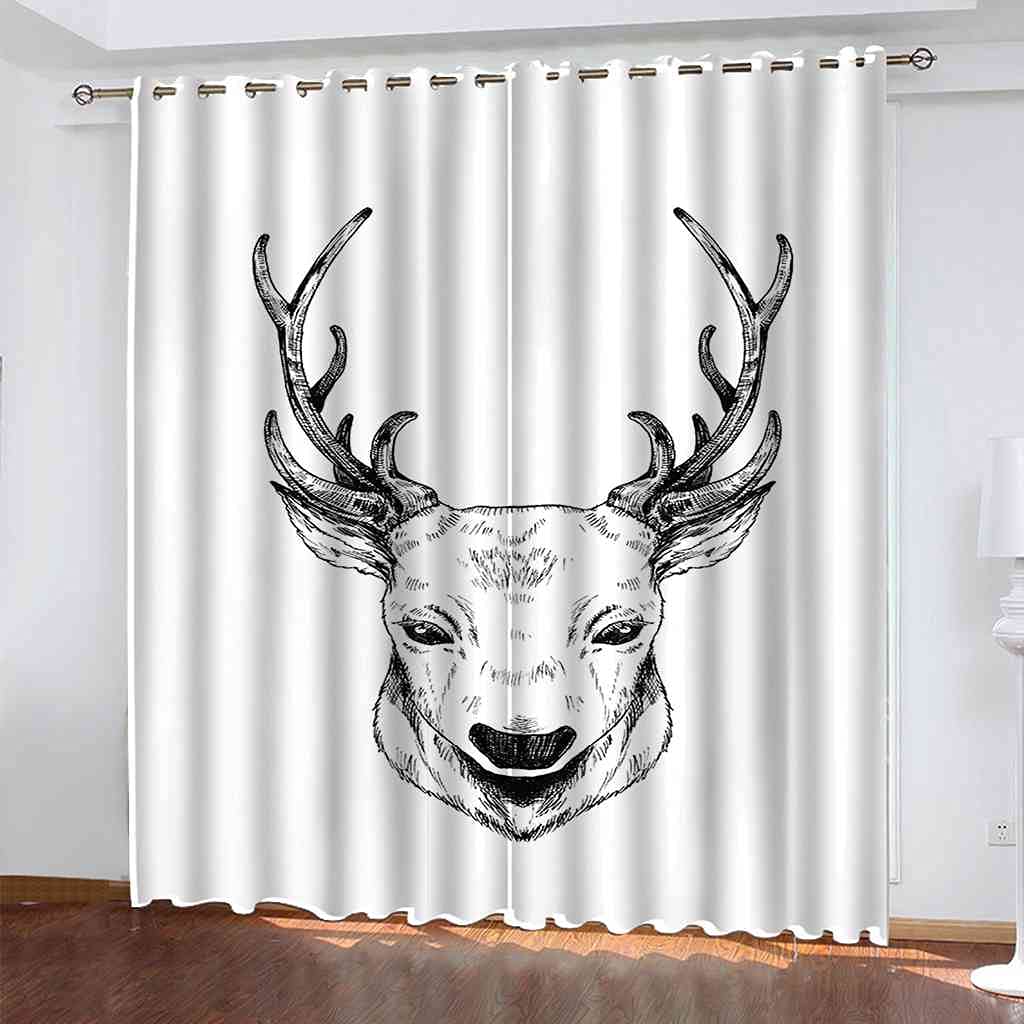Rideau Occultant Enfant 264x160 cm | Rideau à Oeillets Isolant Thermique Insonorisation