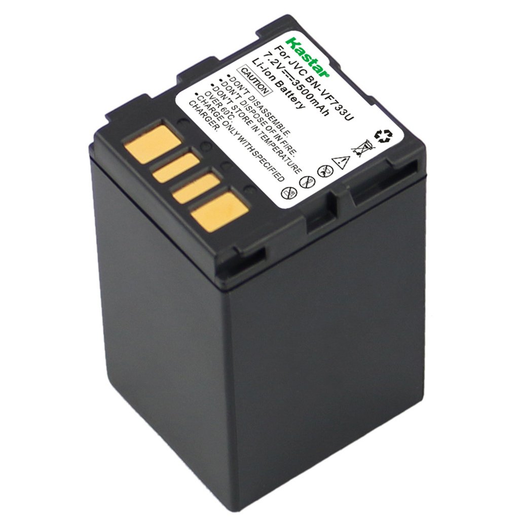 Kastar Battery (1-Pack) for JVC BN-VF733 and JVC GR-D245, GR-D246, GR-D247, GR-D250, GR-D253, GR-D270, GR-D271, GR-D275, GR-D290, GR-D293, GR-D295, GR-D370, GR-D371, GR-D375, GR-D390, GR-D393, GR-D395, GR-D396, GR-D450, GR-D570, GR-D645, GR-D650, GR-DF450, GR-DF470, GR-DF570, GR-DF577, GR-DF590, GR-X5, GZ-D240, GZ-D270, GZ-DF240, GZ-DF270, GZ-DF420, GZ-DF470, GZ-MG27, GZ-MG37, GZ-MG39, GZ-MG40, GZ-MG47, GZ-MG50, GZ-MG57, GZ-MG60, GZ-MG67, GZ-MG70, GZ-MG77, GZ-MG500, GZ-MG505