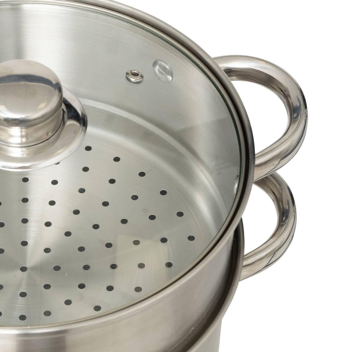 5five - cuscús de acero inoxidable d22cm 8l