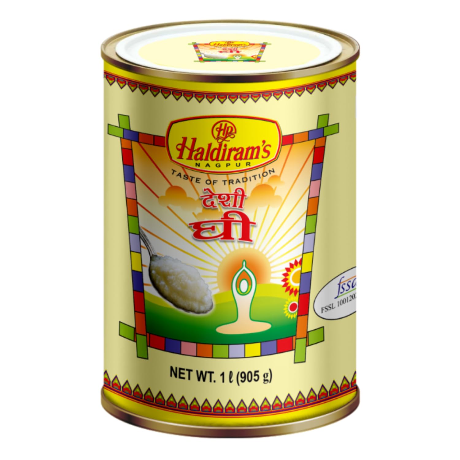 Haldirams Desi Ghee (1Litre Tin can)
