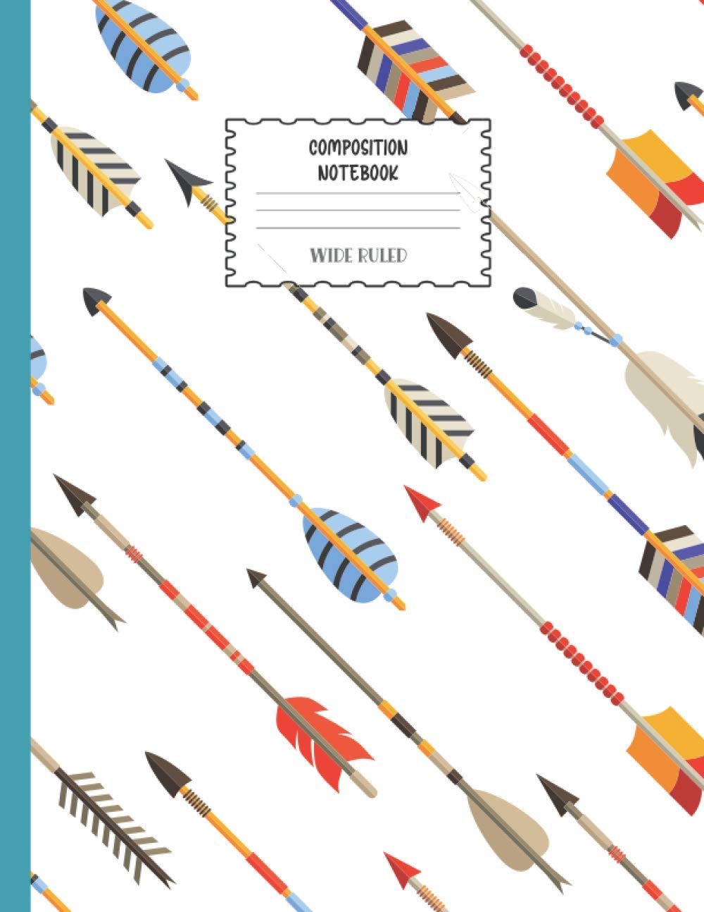 Composition Notebook Wide Ruled: Funny Archery Notebook | Cute Wide Ruled Journal for school, college, take notes | for teens, students, teachers, ... Gift or Birthday Present for Adults and Kids