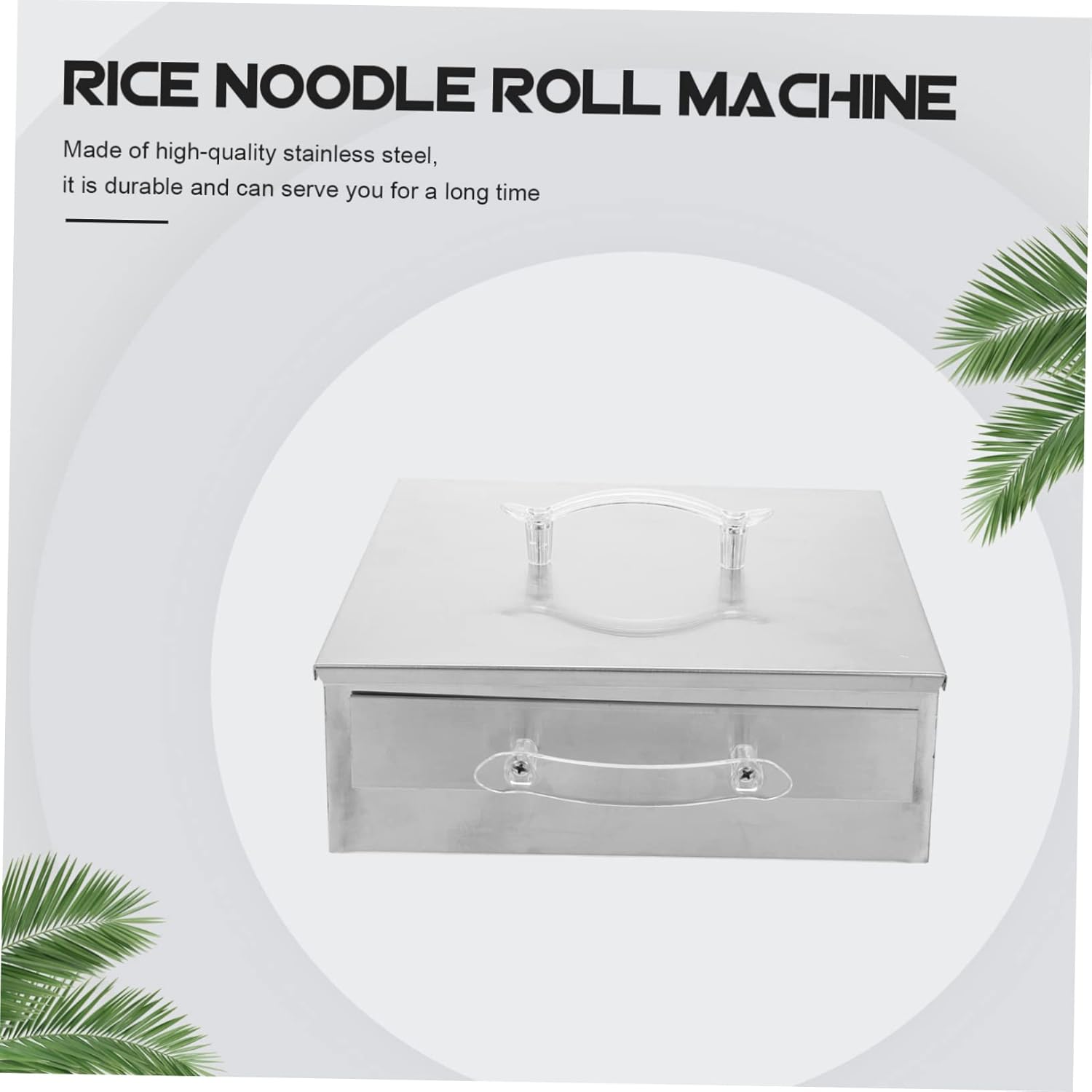 Stainless Steel Rice Noodle Roll Machine Small for Family Commercial Use Roll Maker