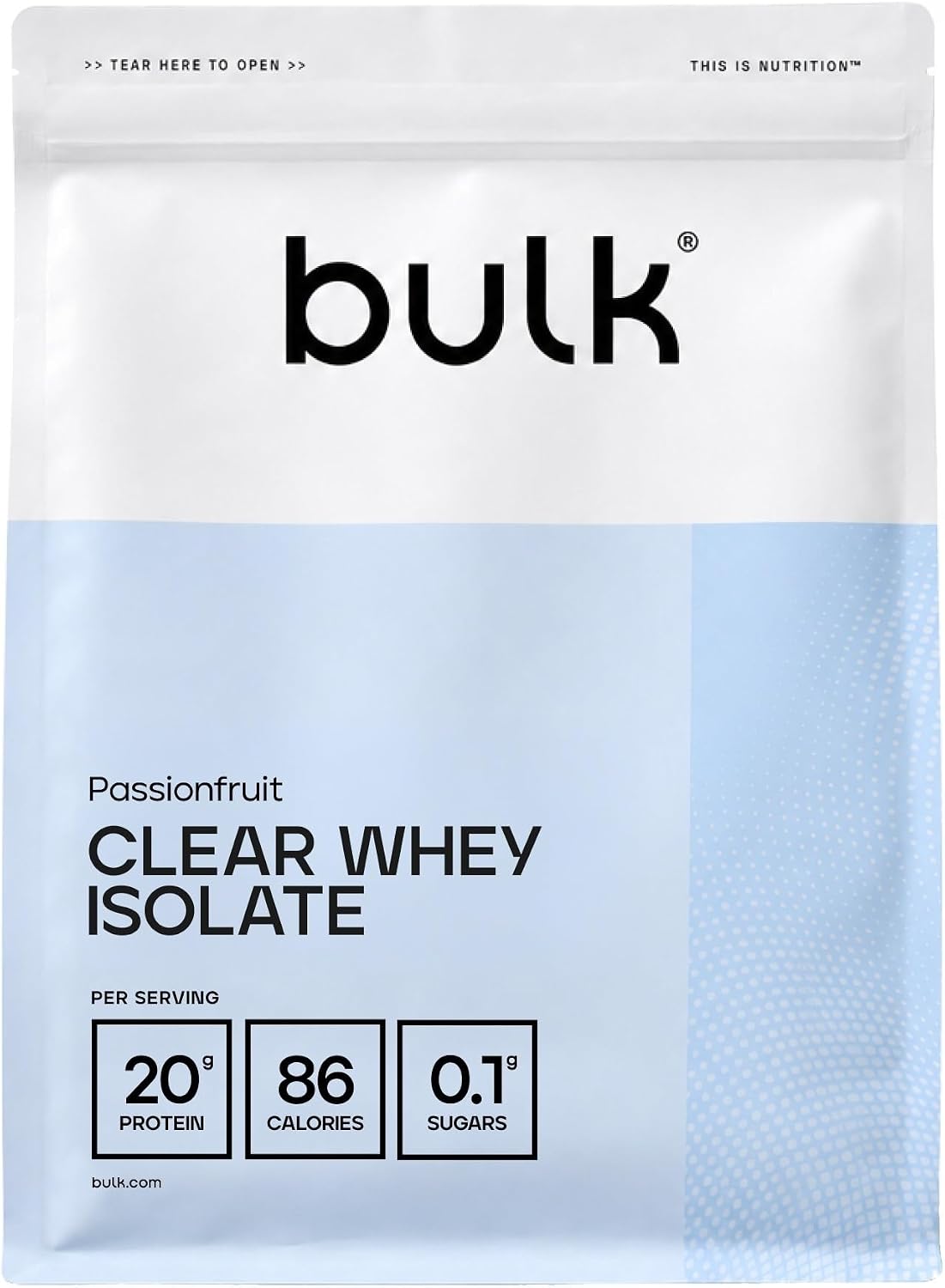 Bulk Clear Whey Isolate, Passionfruit, 500g