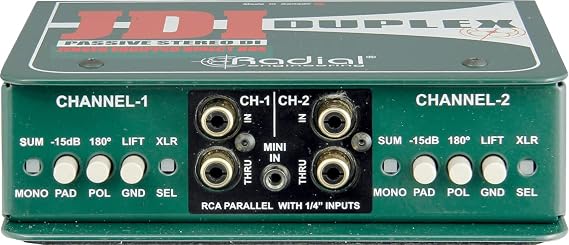 Radial JDI Duplex mk4 Stereo Direct Box