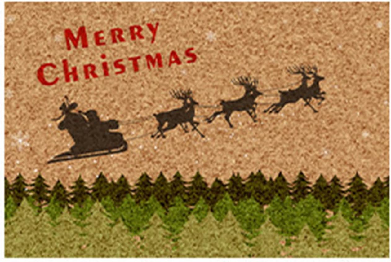 Amazon.de TSBB Christmas Entrance Doormat Cute Cartoon Floor Mat