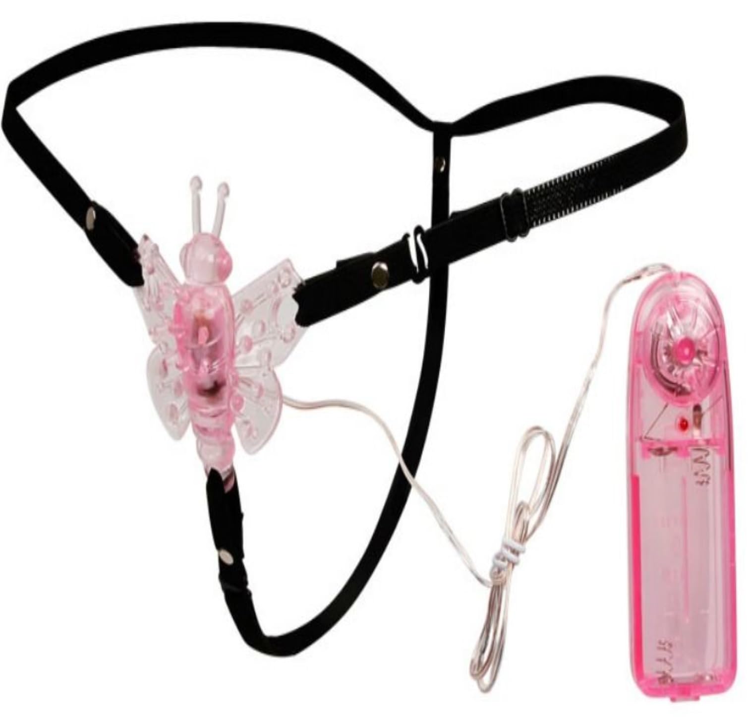 Imbracatura a farfalla vibratore indossabile strap on - imbracatura clitoridea vibratore giocattoli sessuali portatile vibrante per il suo piacere - vibratore clitoride per stimolazione