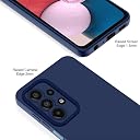 Pikkme Samsung Galaxy A13 4G Back Cover Soft Matte Liquid Silicone TPU | Camera Protection | Shockproof Slim Back Case for Samsung Galaxy A13 4G (Blue) gallery image