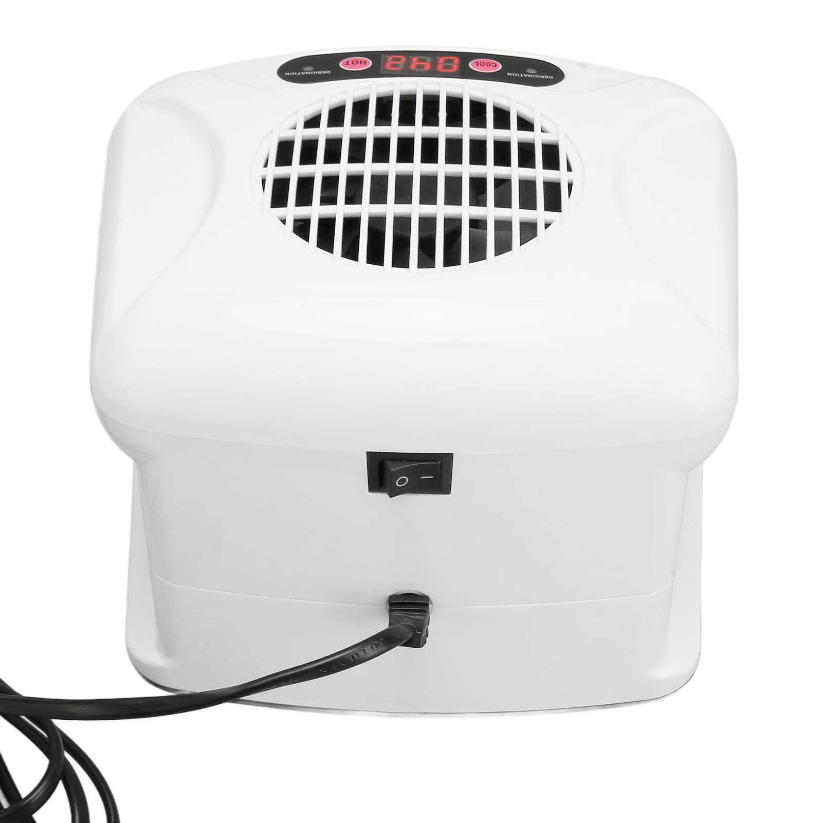 Asciuga Unghie Ad Aria, Asciugacapelli per Unghie 300 W con Sensore Automatico Freddo Caldo per e Piedi, Strumento per Manicure per Smalto per Unghie Normale