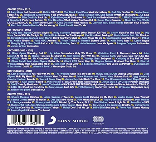 Vista 2 de Now 100 Hits The Decade 2010s Various