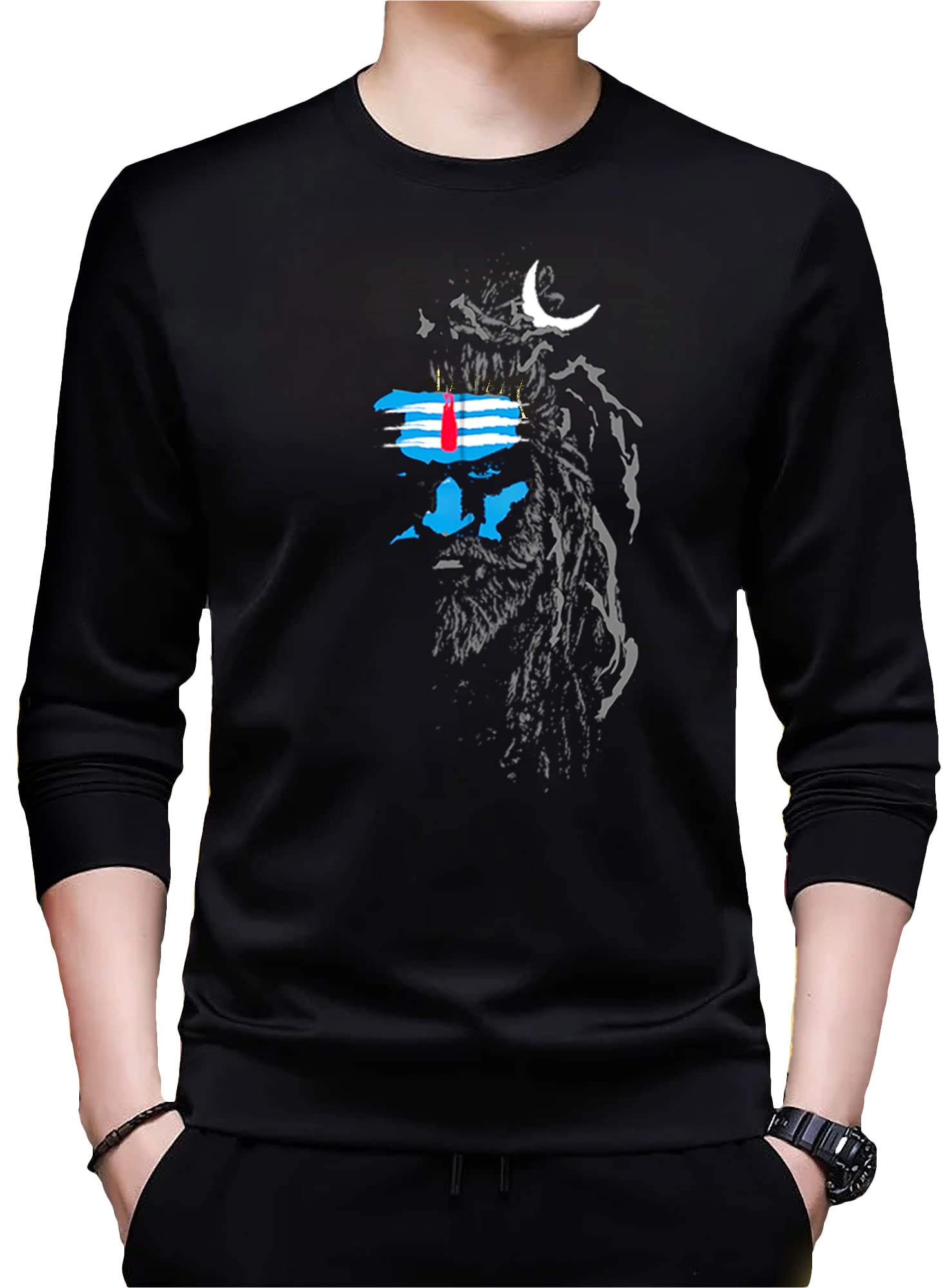TriprFull Sleeve Printed Men Sweatshirt