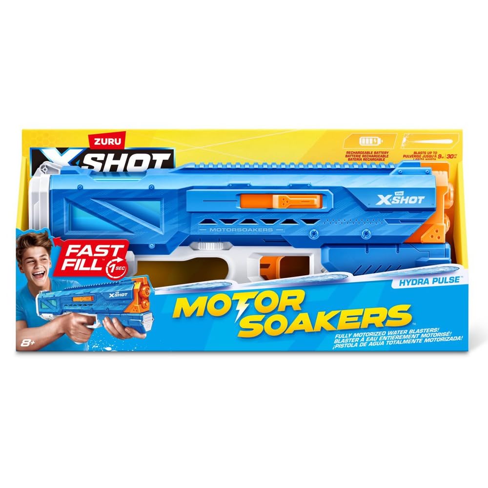 Amazon.com: ZURU XSHOT Fast Fill Motor Soakers - Hydra Pulse