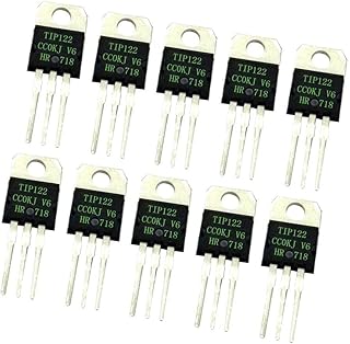 10 Pcs Tip122 Darlington Transistor Semiconductor Device 5A/100V Npn Attractive
