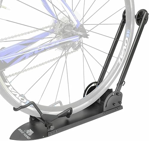 BikeHand Soporte de estacionamiento para bicicleta – para bicicletas de montaña y de carretera, almacenamiento de garaje en interiores y exteriores,