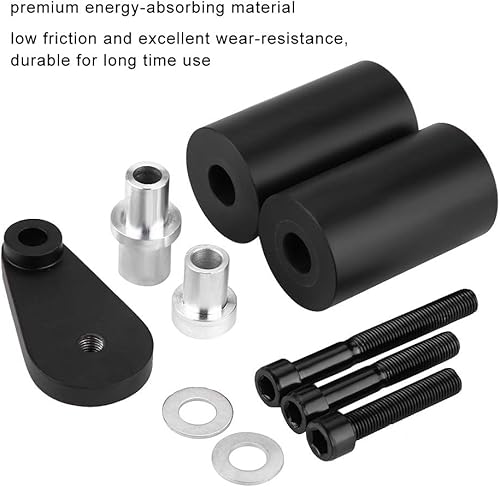 Miniatura 6 de Qiilu YZF R6 Kit de protectores de choque para marco para YZF-R6 2003 2004 2005 y para YZF R6S 2006 2007 2008