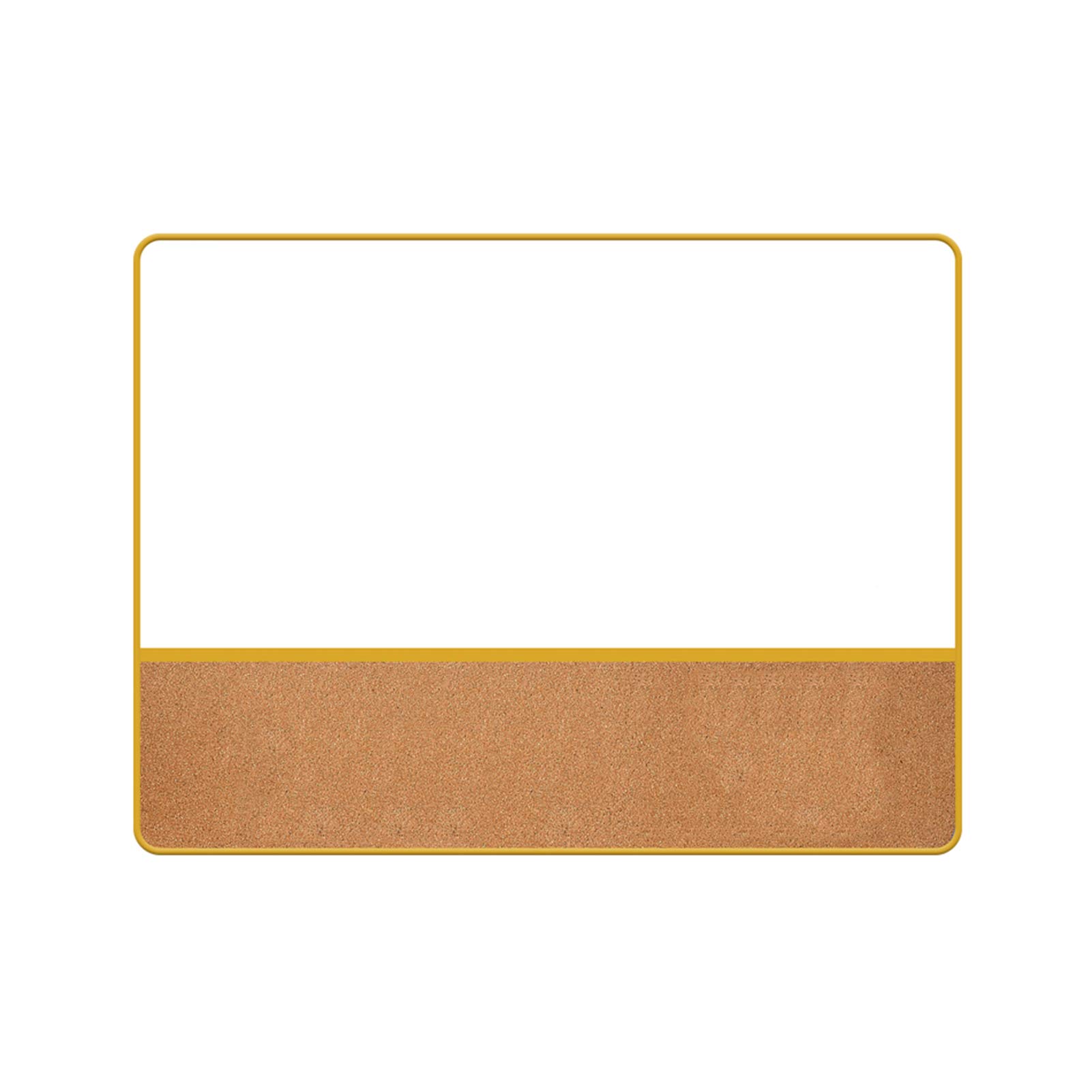 Tablica korkowa z tablicą ogłoszeń Dwustronna naścienna magnetyczna tablica suchościeralna - do domowej szkolnej klasy w biurze (rozmiar: 45X60CM, kolor: czarny) (żółty 60X90CM)